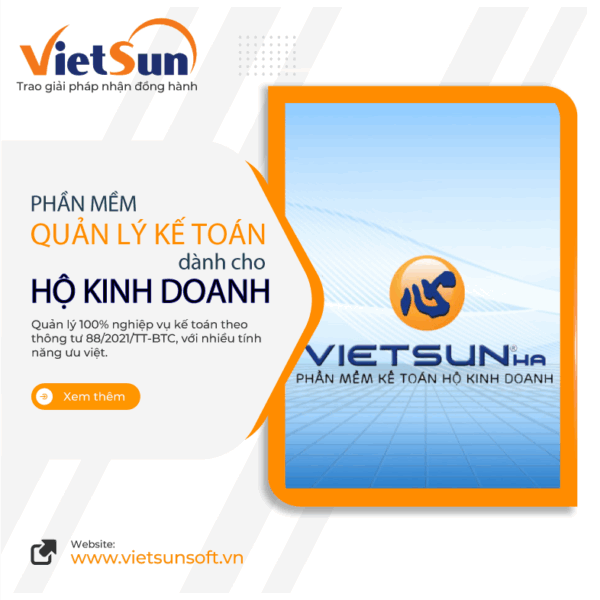 Phần mềm Kế toán Vietsun HA